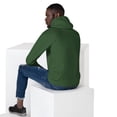 thumbnail image 3 of Unisex Comfy Hoodie, Kung Fu Fighting, HUH! (Forest Green, XL), 3 of 4