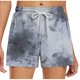thumbnail image 2 of Puntoco Pantalones cortos de algodón para mujer Pantalones cortos casuales estampados sin estiramiento de cintura alta a la moda para mujer, 2 of 5