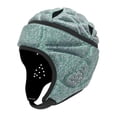 thumbnail image 4 of Adults Rugby Helmet Rugby Headgear Soft Padding Rugby Protective Cap Flag Football Helmet for Pitcher Rugby Playing Men Women Dark Green, 4 of 8