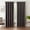 GREY, variant on Eclipse Tricia Solid Curtain Panel, Room Darkening Rod Pocket Curtain Thermapanel, (1 Panel), 52 in Wide x 95 in Long, Grey