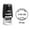 Black, variant on Self Inking COLOP R30 Round Custom Rubber Stamp With Date Personalized Office Stamper - Dater Stamp - Black Ink