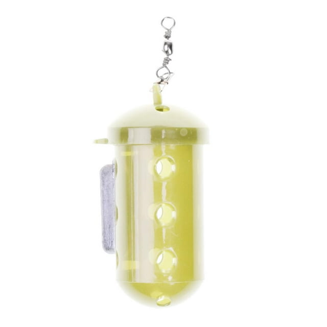 Alimentador de Jaula de Pesca de Cebo Zulema de Fácil Captura de Peces con Agujeros Buena Accesorio de Duradero para A