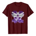 thumbnail image 1 of 70th Anniversary Camiseta de manga corta para mujer Camiseta estampada Top Regalo para mujer Pompotops  hfajkhk131763, 1 of 4