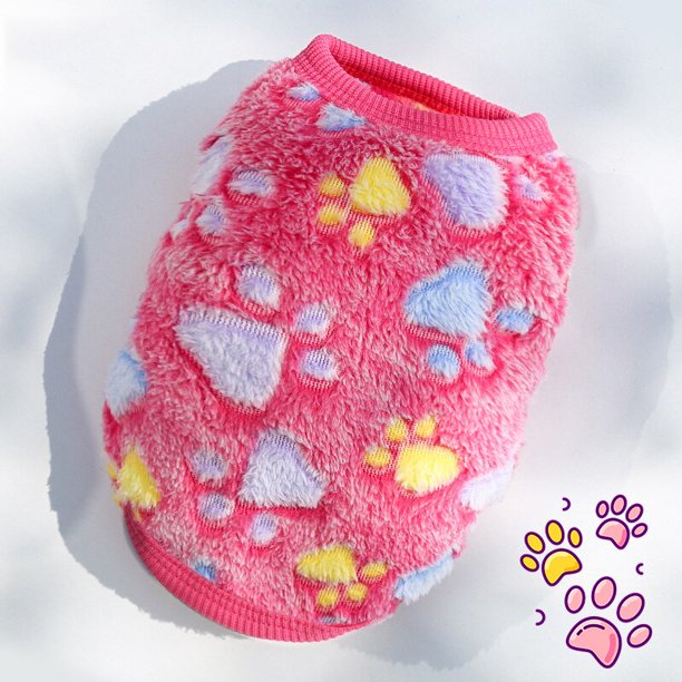 Ropa de lana para mascotas, chaleco cálido para perros, camisa para cachorros y gatos, Abrigo con capucha para mascotas, ropa para Chihuahua