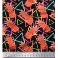 thumbnail image 1 of Soimoi Rayon Fabric Triangle & Pine Fruits Fabric Prints by Yard 42 Inch Wide, 1 of 3