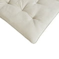 thumbnail image 3 of Intelligent Design Edelia Poly Chenille Lounge Floor Pillow Cushion, Ivory, 27" x 74", 3 of 7