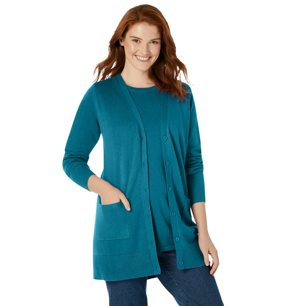 Woman Within - Woman Within Women's Plus Size The Cotton Perfect ...