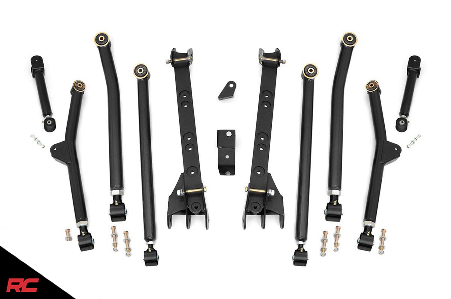 Rough Country XFlex Long Arm Upgrade Kit compatible w/ 20042006 Jeep Wrangler LJ Long Arm
