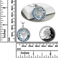 thumbnail image 5 of 50th Birthday Gifts for Women Sterling Silver Tree of Life Necklace for Mom 50th Anniversary Jewelry 50 Years Old Gifts(50th), 5 of 5