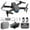 Black B, variant on AZXY Drones on Clearance,Racing Drones for Adults,FPV Drone Kit,Cheap Mini Drone with Camera for Kids 8-12 and Beginners,Foldable Drone with 4K Camera,Indoor/Outdoor Drone Toy Gift and BirtHDay Gift