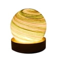 thumbnail image 1 of Luz LED Noche con Forma Bola Cristal y Planeta 3D, Luz Noche con Forma Luna y Galaxia, Luz de Noche USB para Dormitorio, Lámpara de Decoración Mesa con Mesita de Noche C, 1 of 5