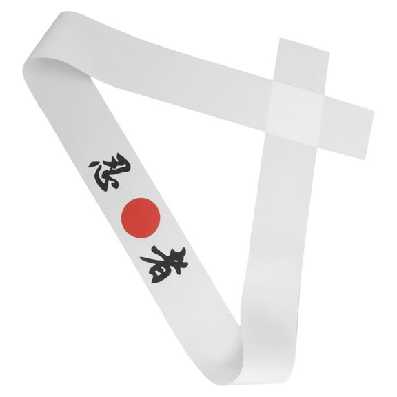 Japanese Headband Chef Ninja Headscarf Authentic Karate Training Headband Traditional Samurai Wrap Sunrise Kitchen Supply