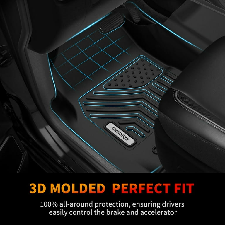 Ledkingdomus All Weather TPE Rubber Front and Rear For 2013 2018 Dodge Ram 1500 2500 3500 Crew Cab 2019 2024 Ram 1500 Classic Floor Mats Set Walmart