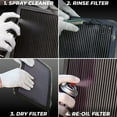 K&N Air Filter Cleaning Kit Aerosol Filter Cleaner and Oil Kit