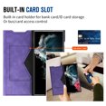 thumbnail image 6 of Decase for Samsung Galaxy S23 Ultra Case with 1 Card Slots,Business PU Leather Full Phone Shell Compatible with Wireless Charging Magnetic Close Anti-Scratch Slim Cover,Purple, 6 of 7