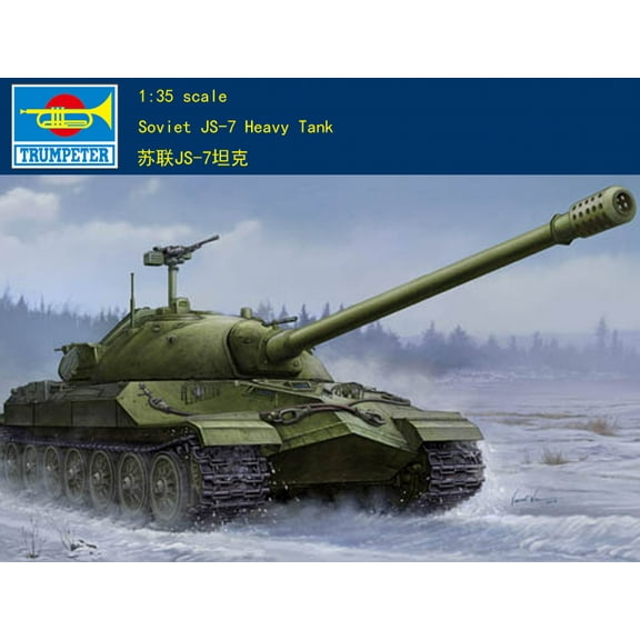 Trumpeter model 05586 1/35 JS-7 Heavy Tank Object 206 plastic model kit
