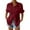 Wine Red, variant on ZOHIUM Blouses Women's Summer Solid Color Loose Plus Size Long Cotton Texture Dress Shirt Top Womens Shirts Dressy Casual Linen Tops for Women Womens Dress Shirts (Brown,XXXXL)
