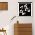 thumbnail image 6 of Moonow7 Cherry Blossom Wall Art Prints, Spring Botanical Poster for Bedroom, Living Room, Office Aesthetic Decor, Minimalist Floral Artwork for Natural Home, Unframed Size 40x40 cm / 16x16”, 6 of 13