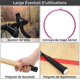 thumbnail image 4 of Aerial Hoop Tape Non Slip Tape Aerial Lyra Tape Anti Slip Tapes for Gymnastics Exercise, Acrobatics, Kinesiology5*500cm, Pink, 4 of 5