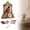 Brown, variant on 3D Fabric Poke Art Memory Lantern Kit, Bird DIY 3D Fabric Poke Art Craft Kit No-Sew DIY Bird-Themed Memorial for Adult Beginner Handmade Hobby Gift