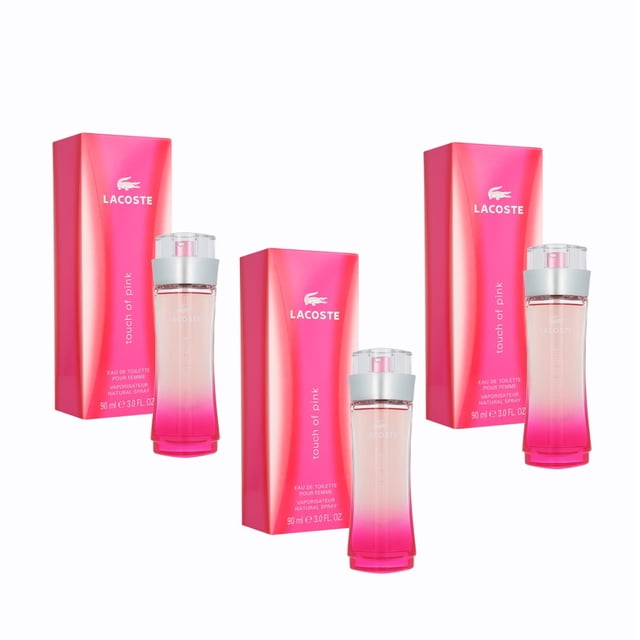 Paquete 3x2 Lacoste Touch Of Pink 90Ml Edt Spray