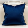 thumbnail image 3 of Fundas de cojín bordadas a rayas de cuero de 18 x 18 pulgadas, fundas de almohada europeas de lujo, almohadas decorativas para sofá, sala de estar, dormitorio, coche, 45 x 45 cm, 3 of 6