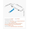 thumbnail image 3 of 12-18 Inch Adjustable Paint Roller Frame - Heavy Duty Wall Paint Roller for Smooth Finish, 3 of 11