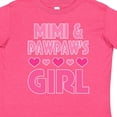 thumbnail image 4 of Inktastic Mimi and Pawpaw Girl Granddaughter Valentine Girls Toddler T-Shirt, 4 of 5