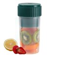 thumbnail image 1 of licuadora portátil, exprimidor de frutas, cargador USB, 450ML, vaso exprimidor, 1 of 6