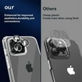 thumbnail image 6 of 5 in 1 Designed for iPhone 16pro Clear Case with Screen Protector[2 Pack] +Camera Lens Protector[2 Pack], Military Grade Drop Protection Transparent Cover 6.3 Inch, 6 of 7