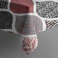 thumbnail image 3 of Red and Black Ethnic Geometric Pattern Rectangle Tablecloth 60"x84",Waterproof Polyester Rectangle Table Cloth, Wipeable Spillproof Polyester Tablecloth for Dining, Camping, Indoor and Outdoor, 3 of 5