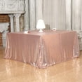 thumbnail image 2 of GFDYREE Sequin Tablecloth, Sequin Table Overlay, Square, 70"x70", Rose Gold, 2 of 6