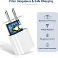thumbnail image 3 of iPhone 14 13 12 11 Fast Charger, [Apple MFi Certified] 20W PD USB C Wall Charger Block, Type-C Power Adapter Charging Plug for Apple iPhone 14/14 Pro Max/13 Pro/12 Mini/11/XS/8 iPad Pro,Samsung Galaxy, 3 of 6