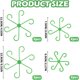 thumbnail image 3 of Estacas de soporte de plantas para uso en interiores y exteriores - Juego de 8 piezas, soportes trepadores de plástico reutilizables para plantas de interior, monstera, potos - Altura ajustable, 2, 3 of 8