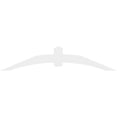 thumbnail image 2 of 84"W x 17 1/2"H x 2"D x 6"F, 5/12 Pitch, Archdale Architectural Grade PVC Gable Bracket, 2 of 8