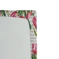 thumbnail image 3 of Ambesonne Love Themed Fitted Sheet, Romantic Tulip Flowers, Twin XL Size, Hot Pink Fern Green Cream, 3 of 5