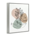 thumbnail image 4 of Stupell Industries Stay Grounded Portrait Typography Painting Gray Framed Art Print Wall Art, 16 x 20, 4 of 10