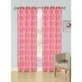 thumbnail image 3 of Kashi Home Quinn Geometric Room Darkening Grommet Single Curtain Panel Blue, 3 of 6