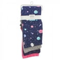 thumbnail image 2 of Hudson Baby Infant and Toddler Girl Cotton Leggings 4pk, Space, 6 Years, 2 of 2