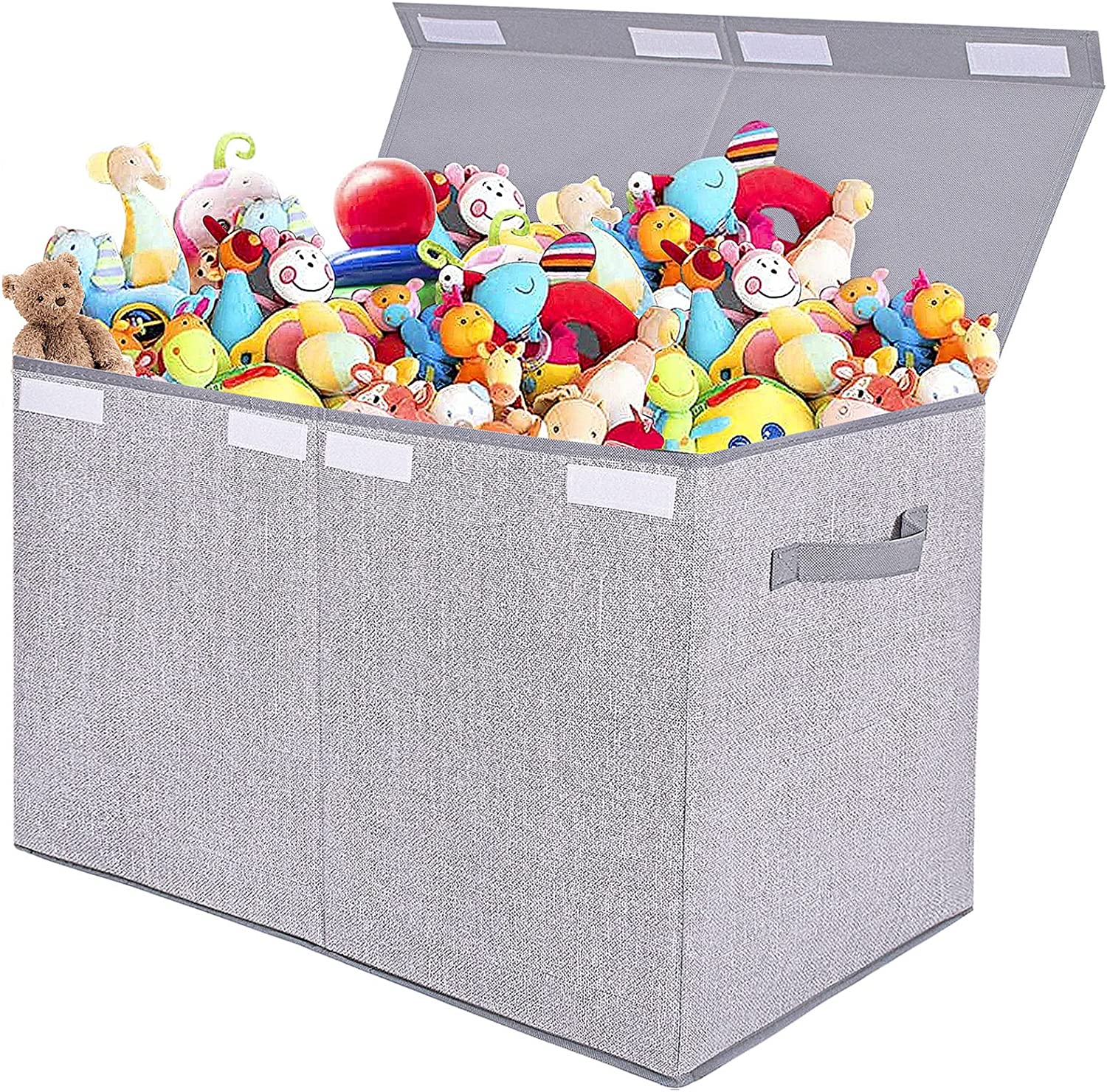 Large Toy Chest Box Storage Organizer with Lid,Collapsible Kids Toys