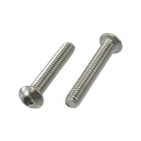 

6/32 X 1 Stainless Steel Button Head Socket Cap Screws (Box of 100) 6/32 X 1 Stainless Steel Button Head Socket Cap Screws (Box of 100) By Greschlers Inc.