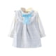 thumbnail image 1 of Odeerbi Vestido de Punto de Algodón Para Niñas Primavera Verano Manga Larga Vestido de Encaje Con Lazo, 1 of 3