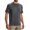Dark Gray, variant on Mens Hanes Undershirts Men Black Tshirt Men's Workout Short Sleeve T-Shirt Quick Dry Gym Athletic Running Stretchy Tee Shirts Top