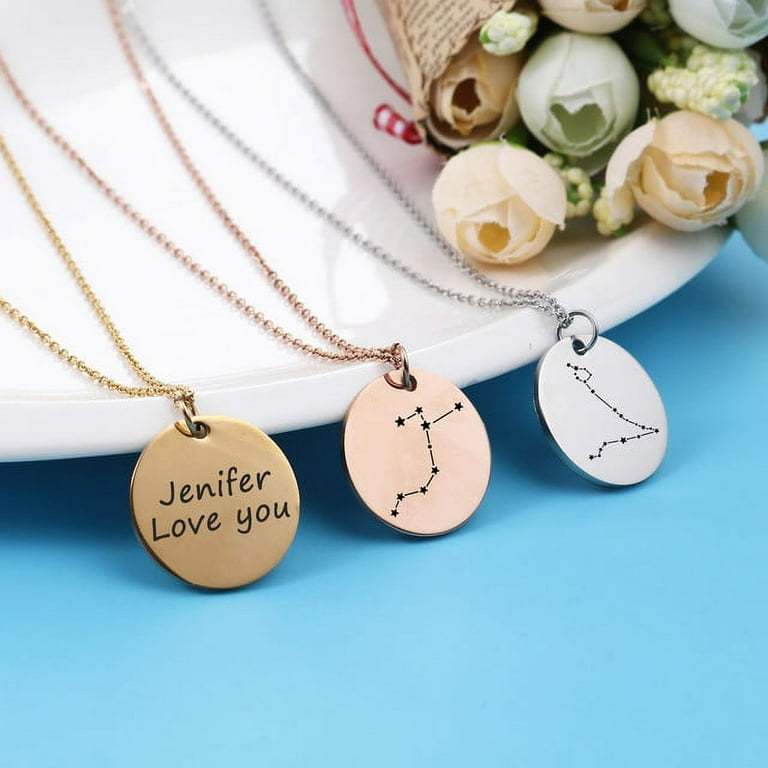 Horoscope constellation necklace outlet