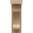 thumbnail image 2 of 3"W x 6"D x 9"H Classic Alma Rough Cedar Woodgrain TimberThane Corbel, Primed Tan, 2 of 6