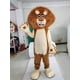 thumbnail image 4 of Disfraz de mascota jirafa león de África para adultos, muñeco de dibujos animados de actuación, traje publicitario de peluche de piel, traje de cosplay de personaje animal, 4 of 5