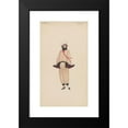 thumbnail image 2 of Will R. Barnes 10x14 Black Modern Framed Museum Art Print Titled - Alaska-Sketch 1 (1915), 2 of 5