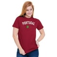 thumbnail image 4 of Portugal Country Flag Soccer Fan Pride Plus Size Crewneck Graphic Tee Shirt Brisco Brands 3X, 4 of 5