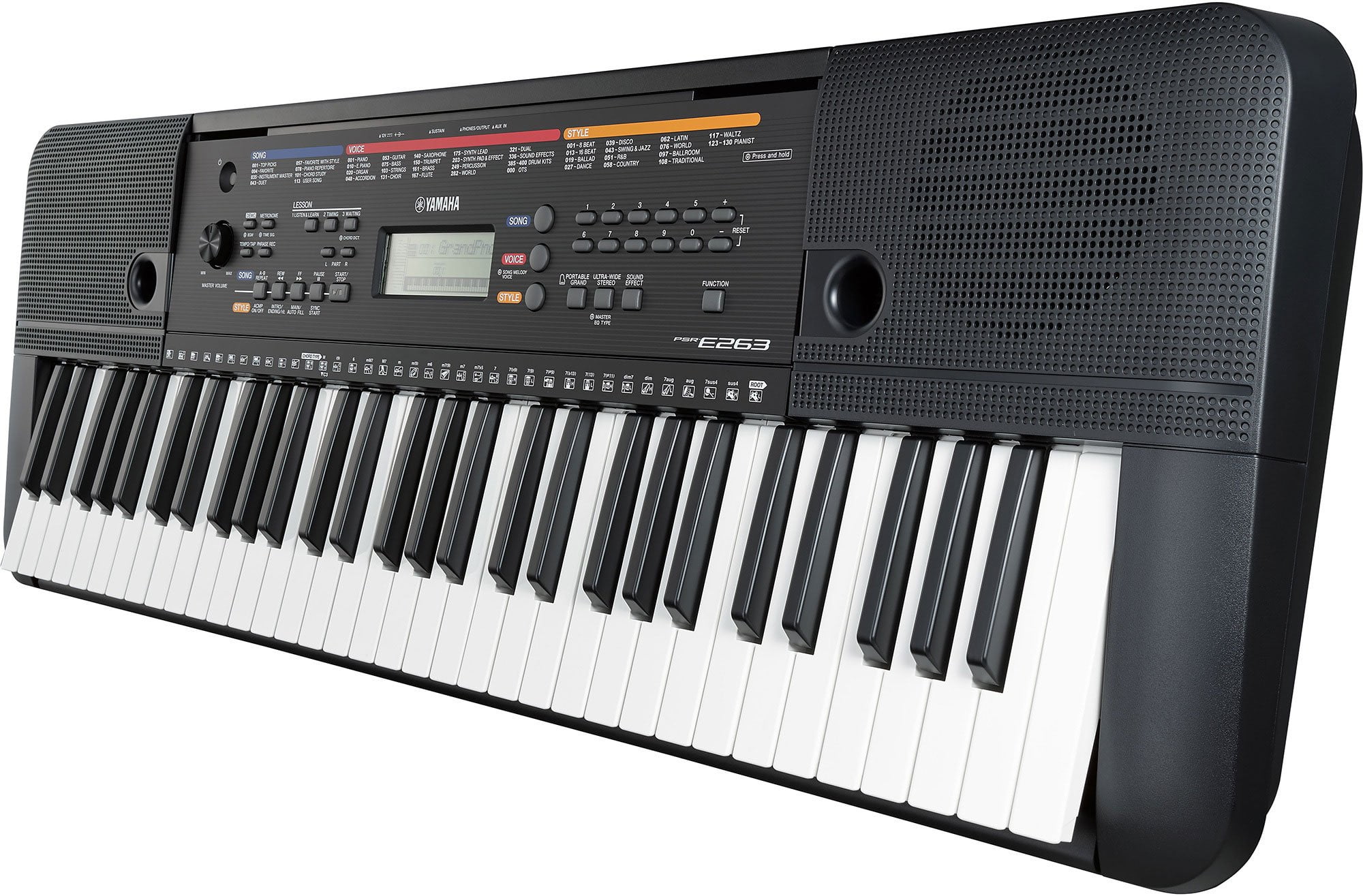 Amazon.com: YAMAHA PSR-E263 61-Key Portable Keyboard