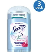 (3 Pack) Secret Powder Fresh Invisible Solid Antiperspirant and Deodorant 1.6 oz